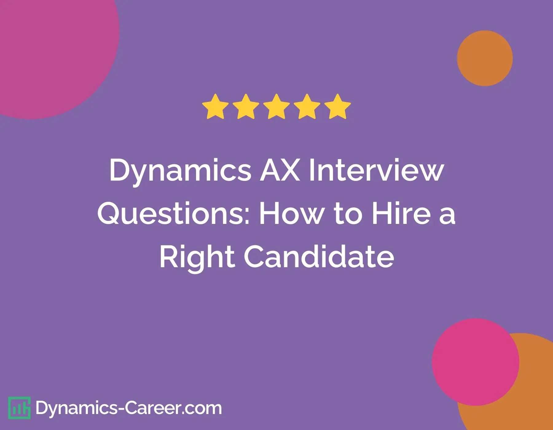 Dynamics AX Interview Questions: How to Hire a Right Candidate - Featured Image